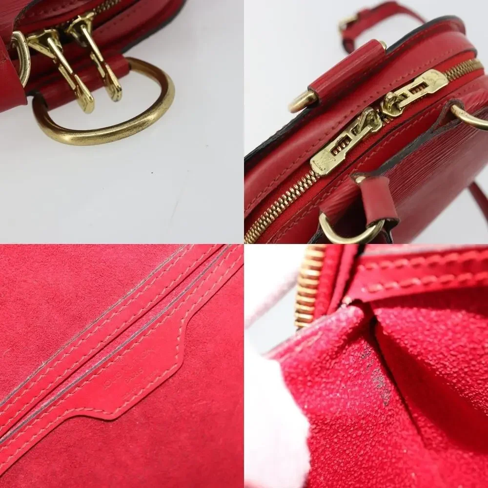 Louis Vuitton Epi Mabillon Backpack Red